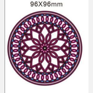 FLORAL CIRCLE DOILY