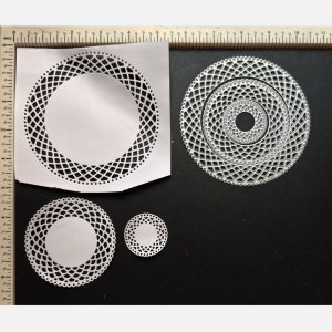 CIRCULAR BACKGROUND FRAME