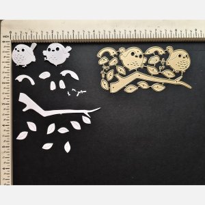 OWL AND TREE BRANCH