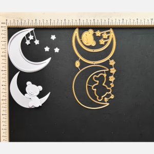 SHAKER HALF MOON AND BEAR