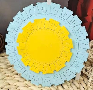 EDGE DESIGNED CIRCLE NESTED